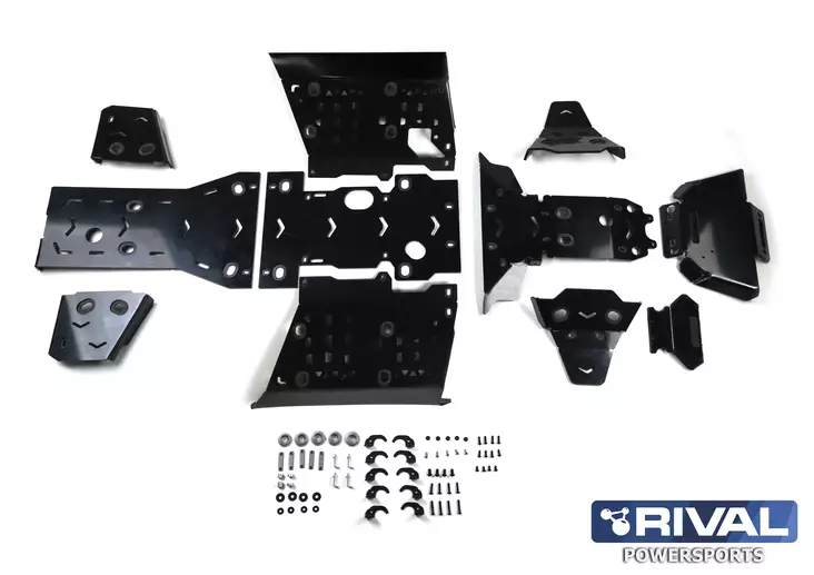 Rival Bukplåt plast 8mm CF Moto C4/C5 Pr - Hasplåtar - D542595 - 1
