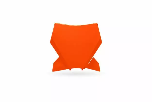 UFO Nummerplåt SX85 25-.. Orange 127 - Nummerplåt - D510835 - 1