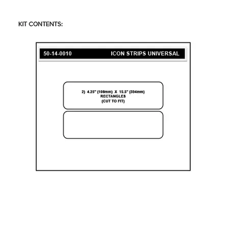Stompgrip Universal Strips - Icon : Clea - Universala dekalkit - D158946 - 0