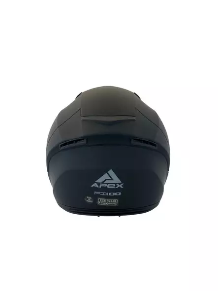 APEX Hjälm FI100 mattsvart JNR - Juniorhjälmar - D488436 - 2