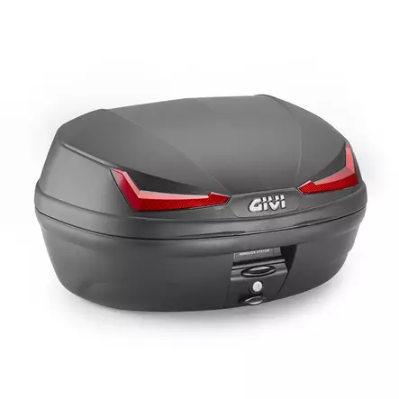 Givi Black Monolock Topcase 45Lt Red Ref - Hårda väskor - D481996 - 1