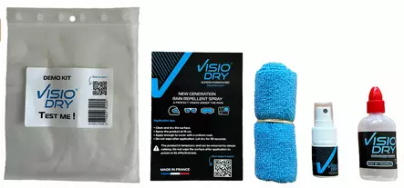 VISIODRY demo kit Superhydrophobic anti- - Basplagg och Övrigt - D518826 - 2