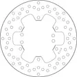 Brembo Serie Oro bromsskiva - Bromsskivor - D6306 - 0