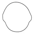 ProX Clutch Cover Gasket CR125 '87-07 - Övriga tätningar - D16956 - 1