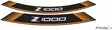 Puig Kit 8 Rim Strips Z1000 C/Orange - Fälgdekaler - D184716 - 1