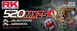 RK RR20MXZ5 Offroad Pro Kedja Röd +CL (c - Kedjor 520 - D481926 - 1