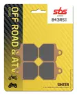 Sbs Bromsklossats Racing Sintered - Bromsbelägg - D107106 - 2