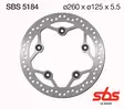 Sbs bromsskiva Standard - Bromsskivor - D131266 - 1