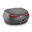 Givi Black Monolock Topcase 45Lt Red Ref - Hårda väskor - D481996 - 1
