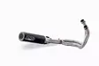 GPR YamahaMt-07 2017/2020 e4 M3 BLACK TI - Komplett avgassystem - D500166 - 1