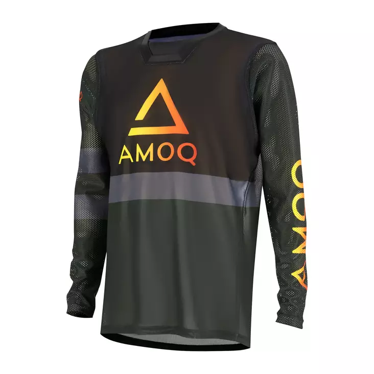 AMOQ Airline Mesh Crosströja Militärgrön - Crosströjor - D471296 - 1