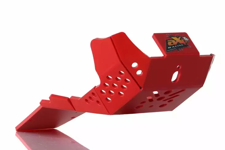 AXP Xtrem HDPE Skid Plate Red Honda CRF4 - Hasplåtar - D371636 - 1