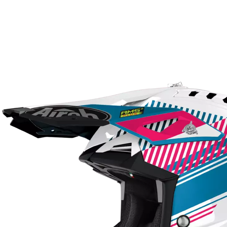 Airoh Aviator 3 Skärm Wave rosa krom - Tillbehör & Reservdelar till hjälm - D371946 - 1