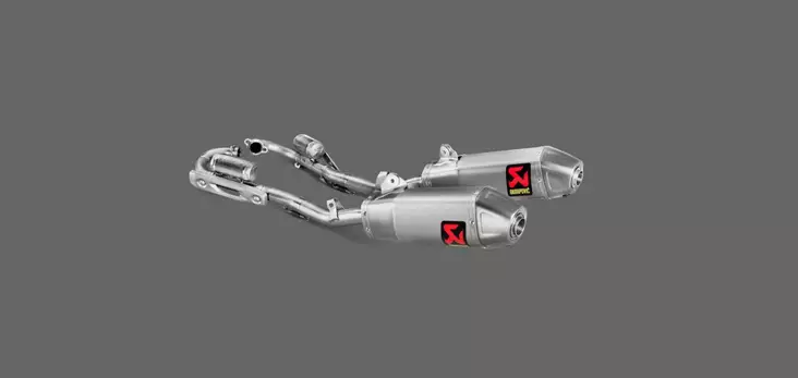 Akrapovic Evolution Line (Titanium) CRF - Komplett avgassystem - D366546 - 1
