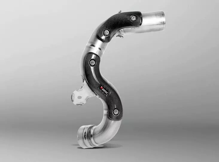 Akrapovic Link Pipe (Titanium) BMW R1200 - Midpipes - D119466 - 1