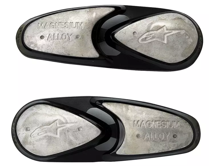 Alpinestars Toe Slider Magnesium passar - Reservdelar för MC Skor & Stövlar - D41846 - 1