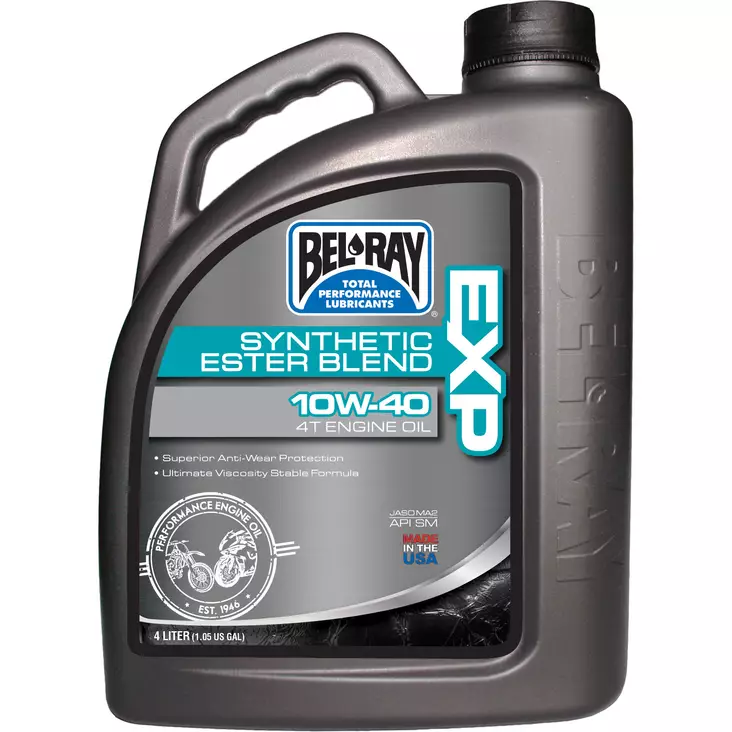 Bel-Ray EXP Synthetic Ester Blend 4T 10W - Motorcykeloljor 4T - D104796 - 1