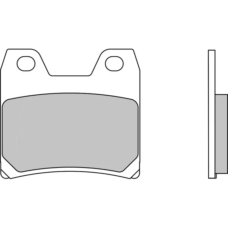 Brembo Bromsbelägg Sintered Rear Road - Bromsbelägg - D6216 - 1