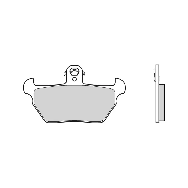 Brembo Bromsklossats Sintered Fram Road - Bromsbelägg - D114316 - 1