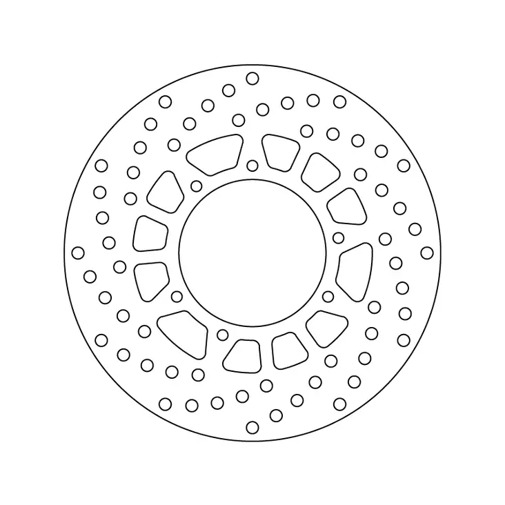 Brembo Serie Oro bromsskiva - Bromsskivor - D6246 - 1