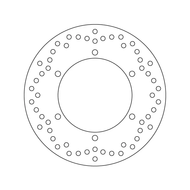 Brembo Serie Oro bromsskiva - Bromsskivor - D6256 - 1