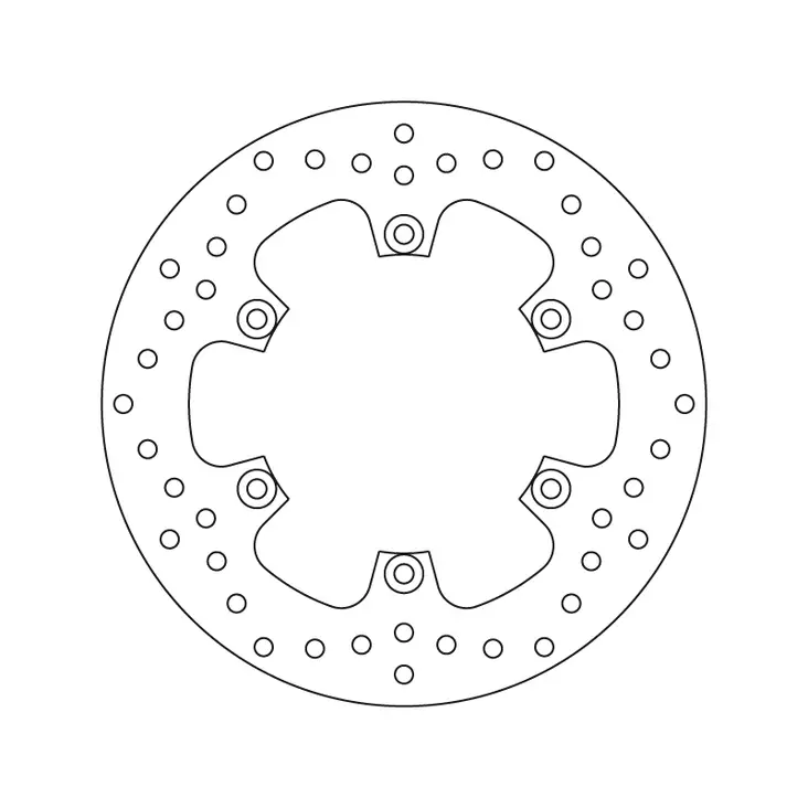 Brembo Serie Oro bromsskiva - Bromsskivor - D6296 - 1
