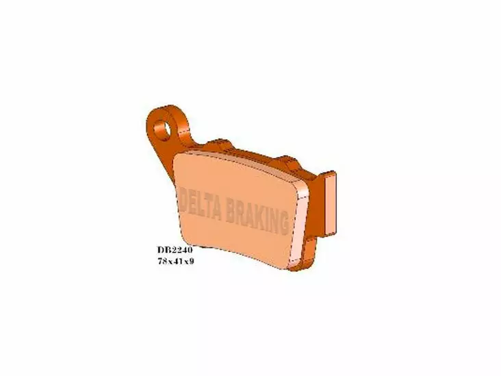 Delta Braking Bromsbelägg, GasGas / Husq - Bromsbelägg - D475436 - 1