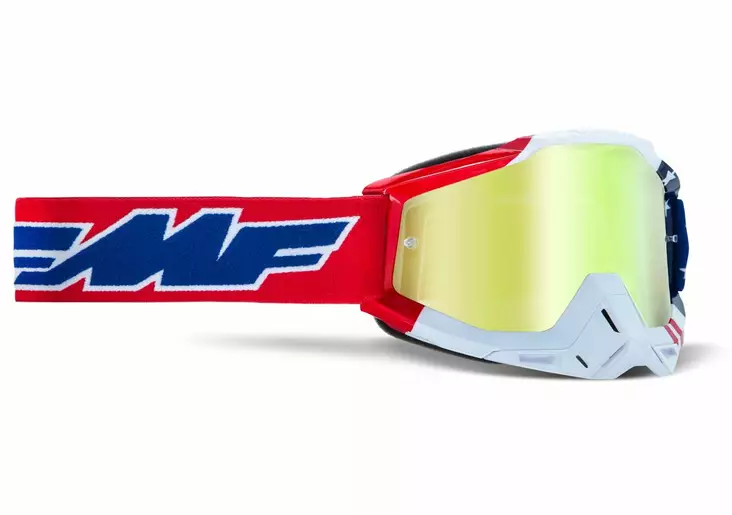 FMF POWERBOMB Goggle US of A - True Gold - Crossglasögon - D363546 - 1