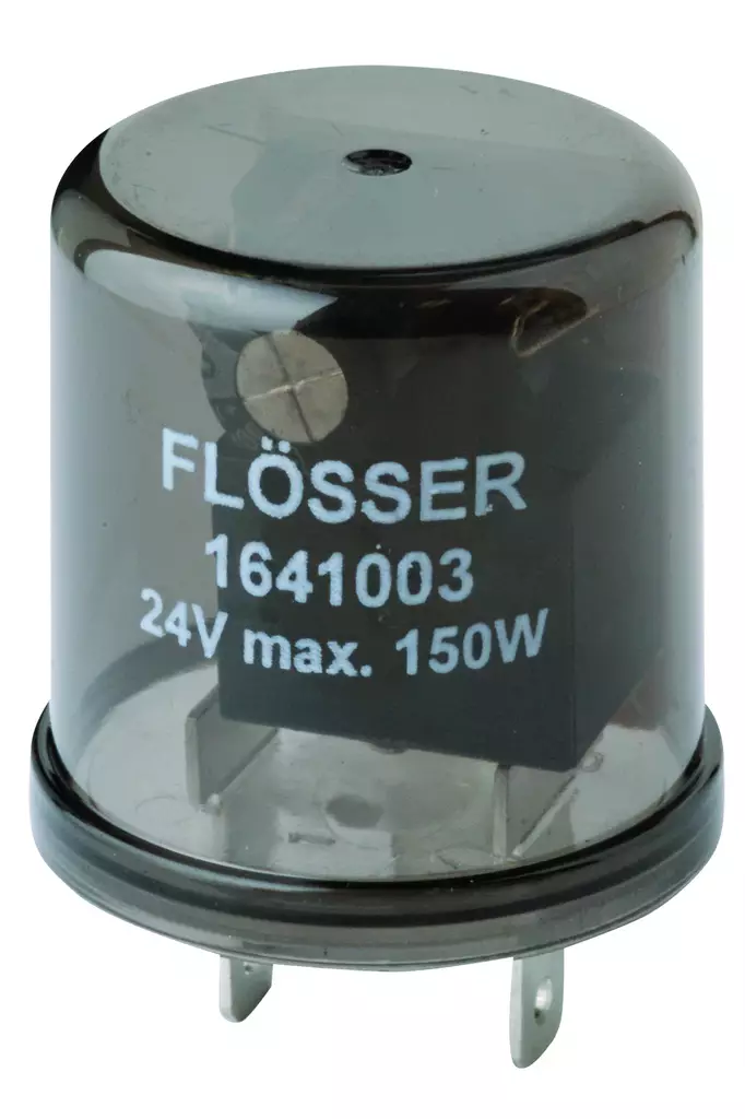 Flösser Blinkersrelä 12V 2 Terminals max - Eldelar - D256506 - 1