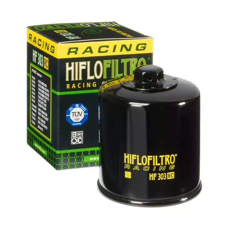 HiFlo oljefilter HF303RC (Racing 17mm) - Oljefilter - D4396 - 0