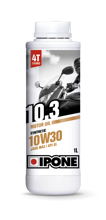 Ipone 10.3 10W30 1L (15) - Motorcykeloljor 4T - D71296 - 1