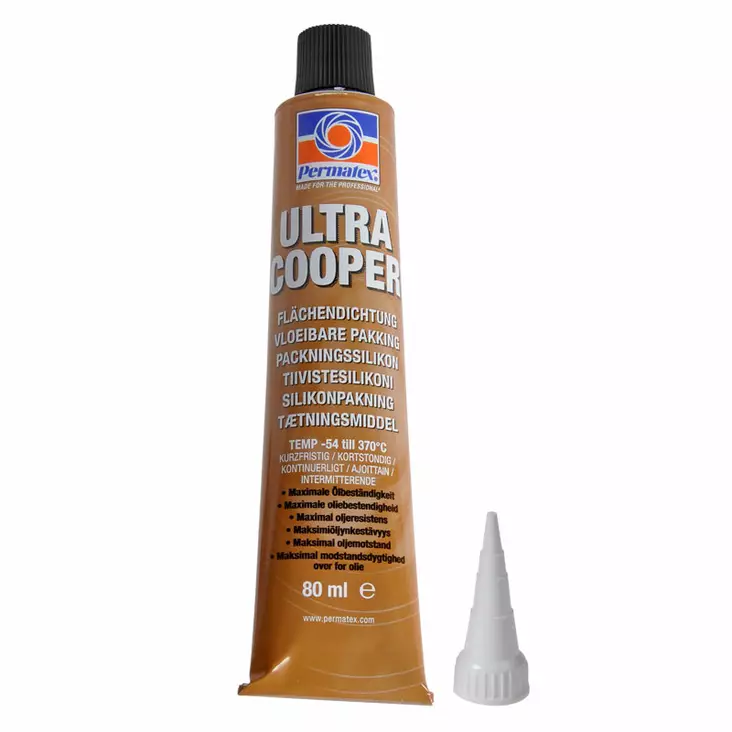 Permatex tätningssilikon Supra Copper 80 - Impregneringsmedel - D464886 - 1