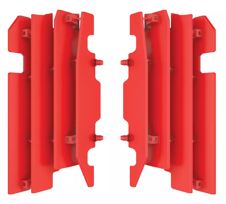 Polisport Radiator louvers CR125/250(00- - Kylarskydd - D328106 - 1