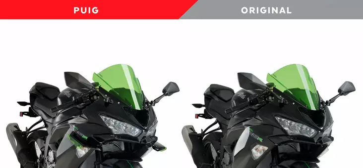 Puig Conjunto De Alerones Para Kawasaki - Kåpor & Vingar Street - D260646 - 1