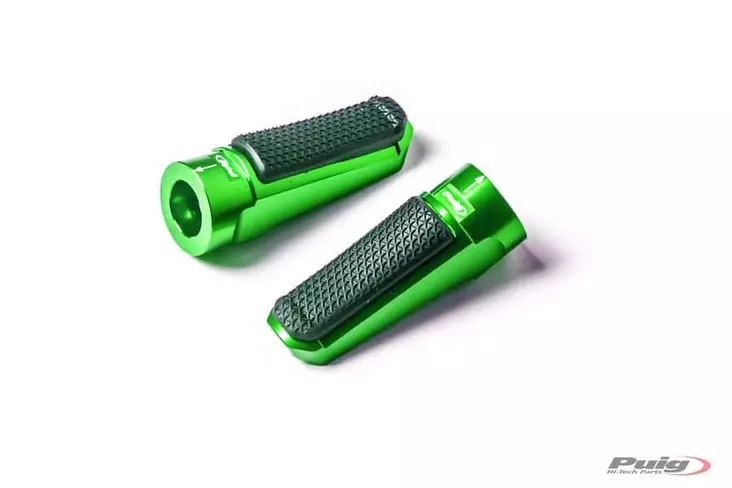 Puig Footpegs Racing+Rubber Rig/Left C/G - Fotpinnar - D184396 - 1