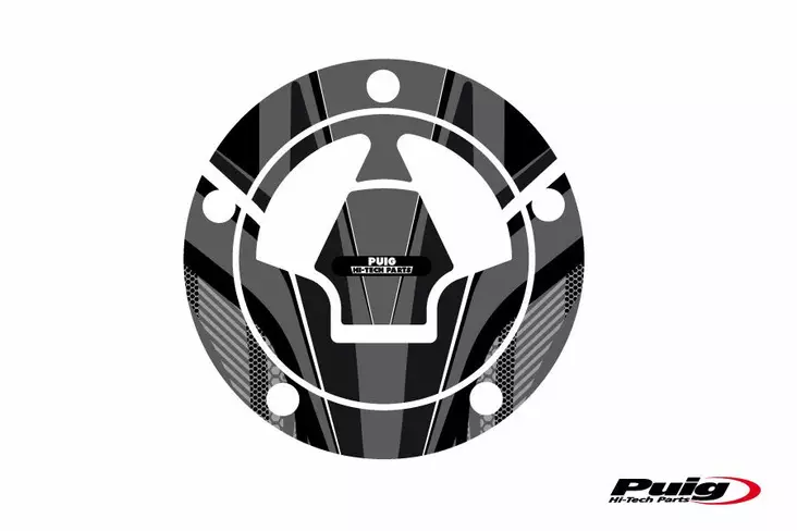 Puig Fuel Cap Cover Radical Kawasaki C/G - Modellspecefika dekaler - D183276 - 1