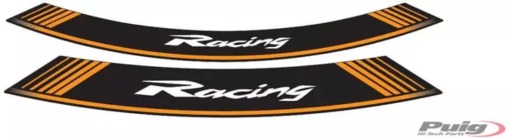 Puig Kit 8 Rim Strips Racing C/Orange - Fälgdekaler - D182456 - 1