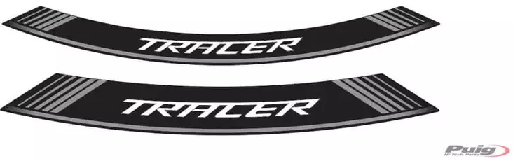 Puig Kit 8 Rim Strips Tracer C/Silver - Fälgdekaler - D186106 - 1