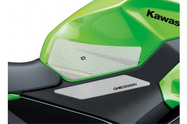 Puig Lateral Tank Pads Kawasaki C/Black - Tankskydd - D341386 - 1