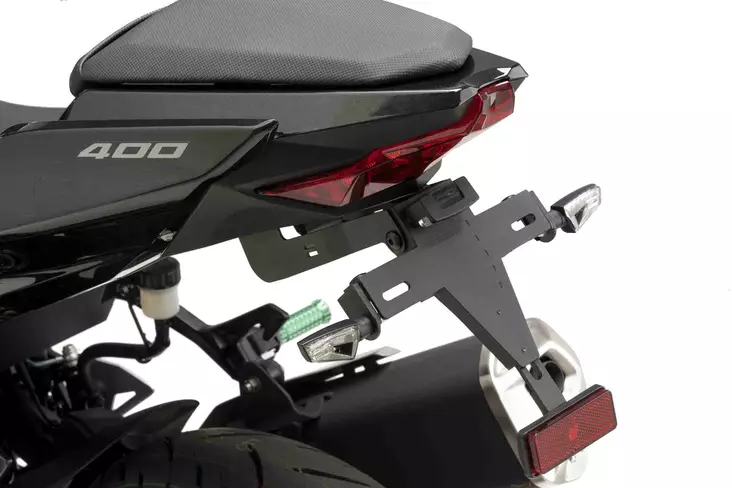Puig License Support Kawasaki Ninja 400 - Reg Plåts Hållare - D186626 - 1