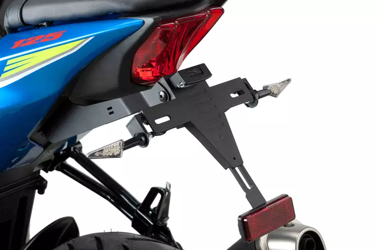 Puig License Support Suzuki Gsx-S125/R12 - Reg Plåts Hållare - D195836 - 0