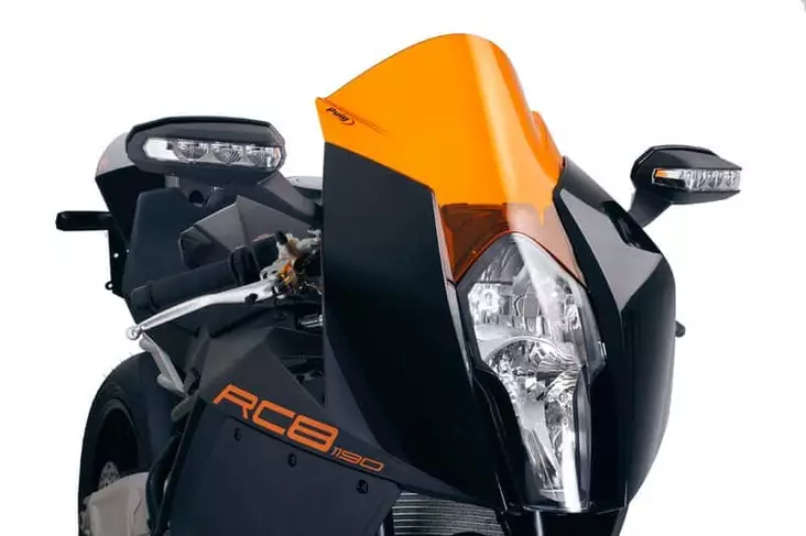 Puig Racing Screen Ktm 1190 Rc8 08'-17'/ - Vindskydd - D182156 - 1