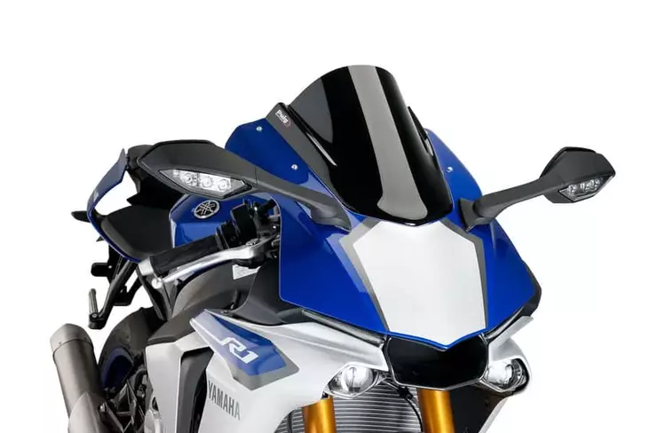 Puig Racing Screen Yamaha Yzf-R1 15'-19' - Vindskydd - D184836 - 1