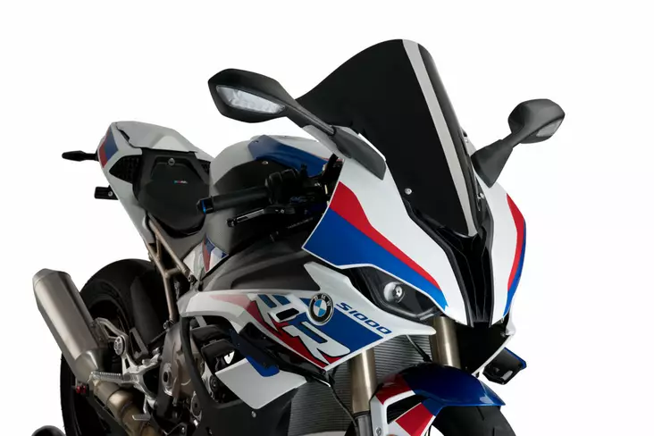 Puig Screen Race-R Bmw S1000Rr 19' C/Bla - Vindskydd - D260686 - 1