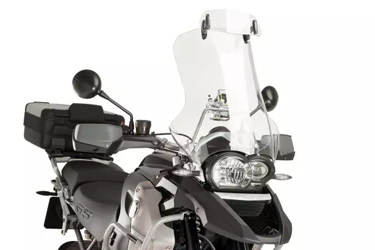 Puig Visor Multiadjustable Clip-On 230X9 - Vindskydd - D195796 - 0