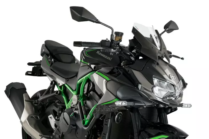 Puig Windshield New Gen. Sport Kawasaki - Vindskydd - D390486 - 1