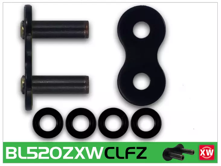 RK BL520 ZXW nitlås Black Scale - Kedjelås - D370206 - 1