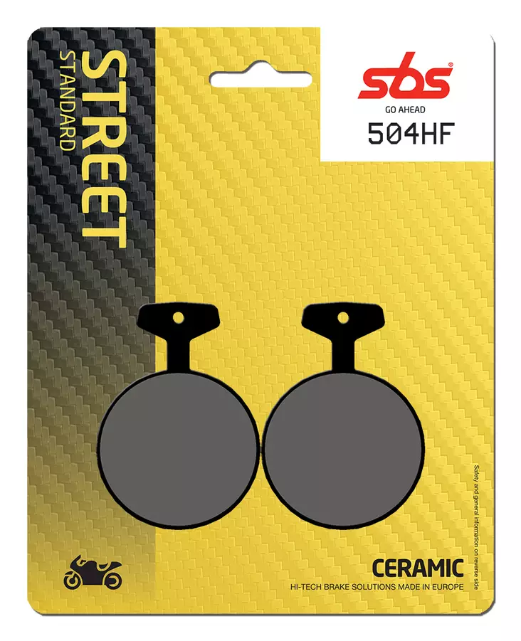 Sbs Bromsklossats Ceramic - Bromsbelägg - D106746 - 0