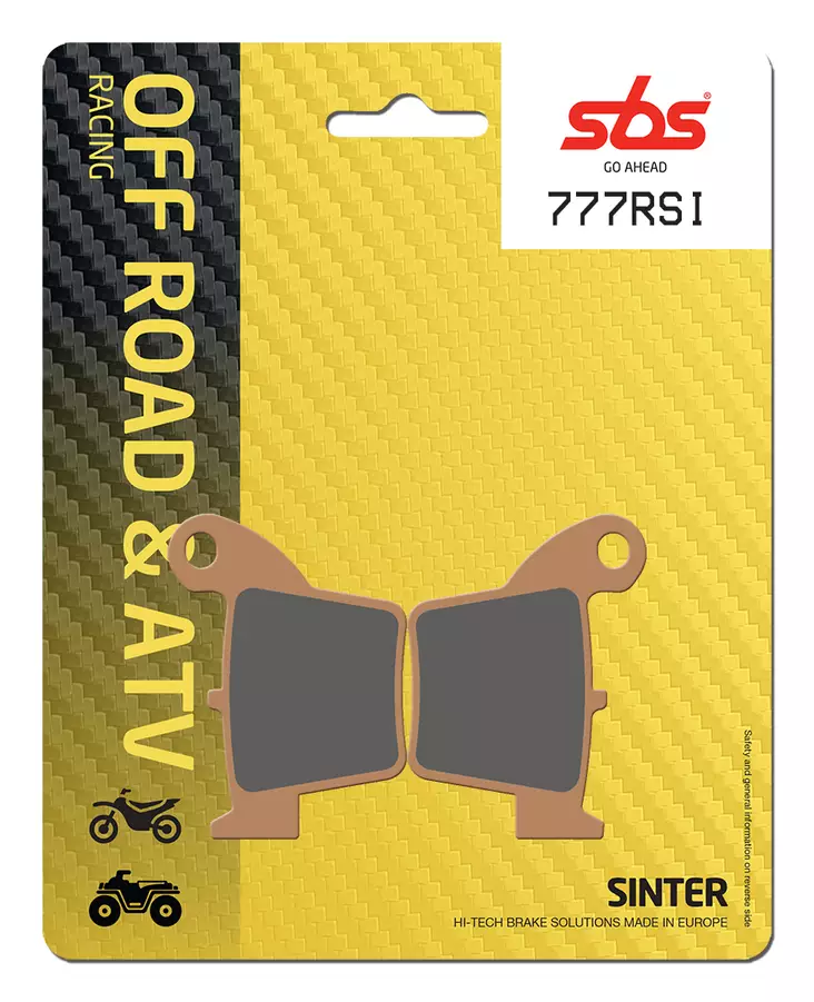 Sbs Bromsklossats Racing Sintered - Bromsbelägg - D107036 - 0