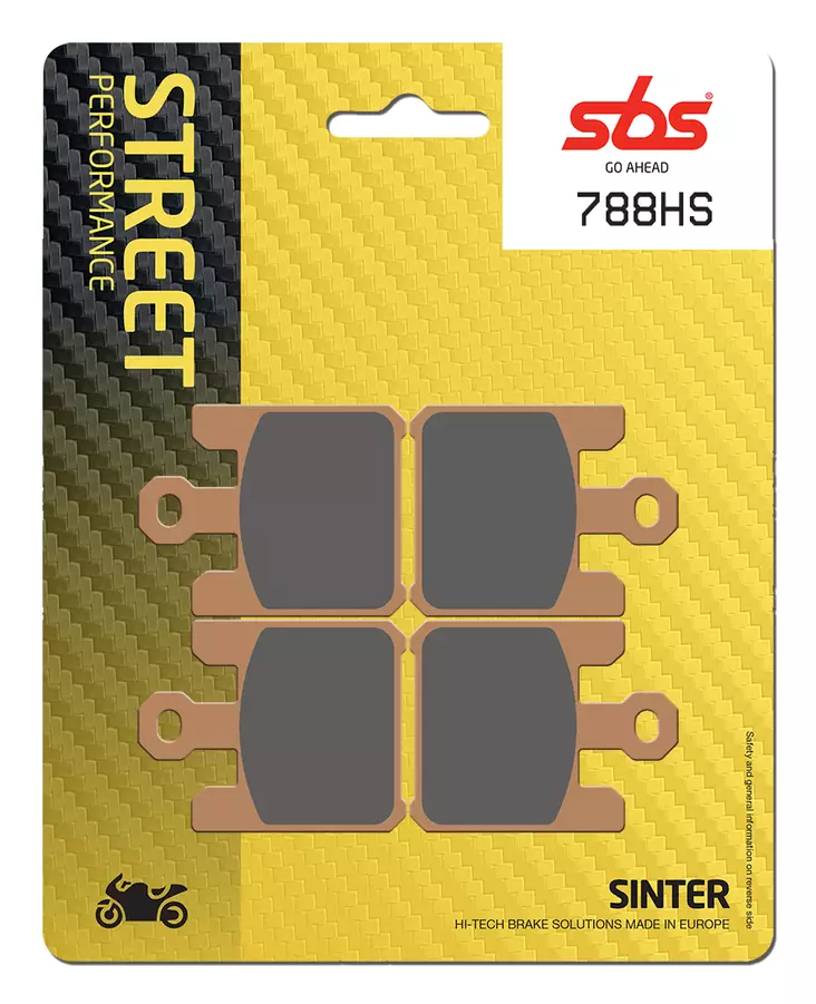 Sbs Bromsklossats Sintered - Bromsbelägg - D107046 - 0